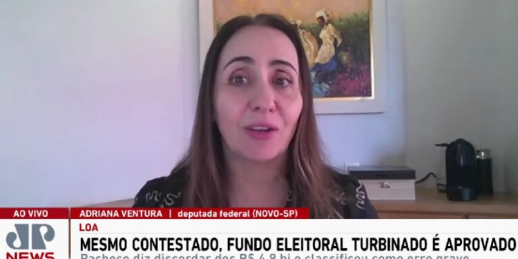Adriana Ventura diz que Fundo Eleitoral de R$ 4,9 bi é ‘inadmissível’ e defende volta do financiamento privado