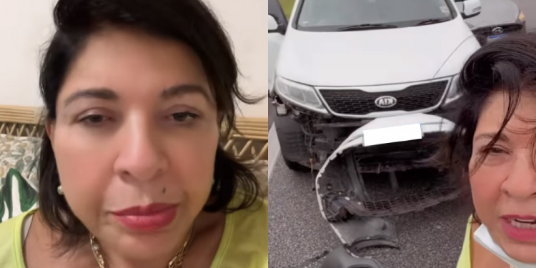 Roberta Miranda sofre acidente de carro e detalha estado de saúde: ‘Doendo muito’