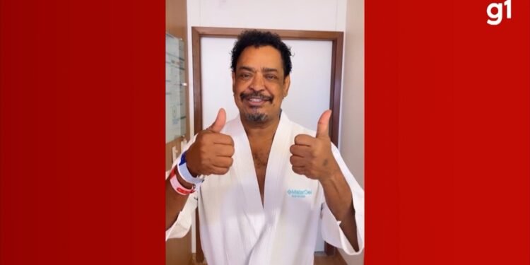 Compadre Washington recebe alta hospitalar após passar por cirurgia de retirada do apêndice em Salvador