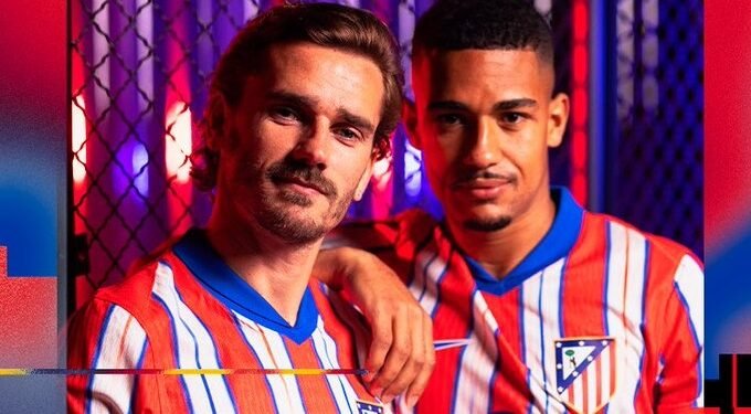 Atlético de Madrid divulga nova camisa por engano e apaga post na sequência Atlético de Madrid divulga nova camisa por engano e apaga post na sequência