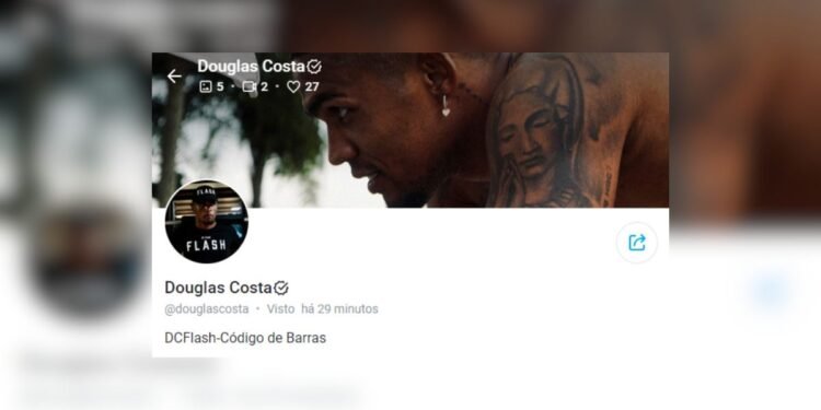 Ex-Seleção Brasileira, Douglas costa cria conta no OnlyFãs
